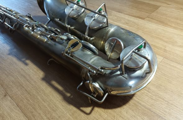 Tenor Saxophone on the floor